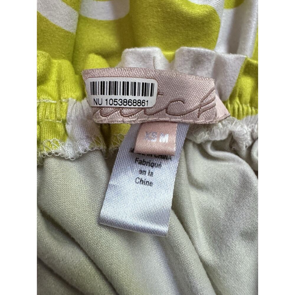 Hutch Maternity Anthropologie Light Green Floral Off Shoulder Maxi Dress Sz XS - Picture 7 of 8
